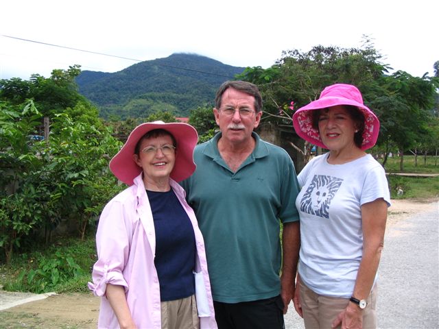 Susan, Gene Miller (USMC, Ret.) & Brooke at Hamburger Hill